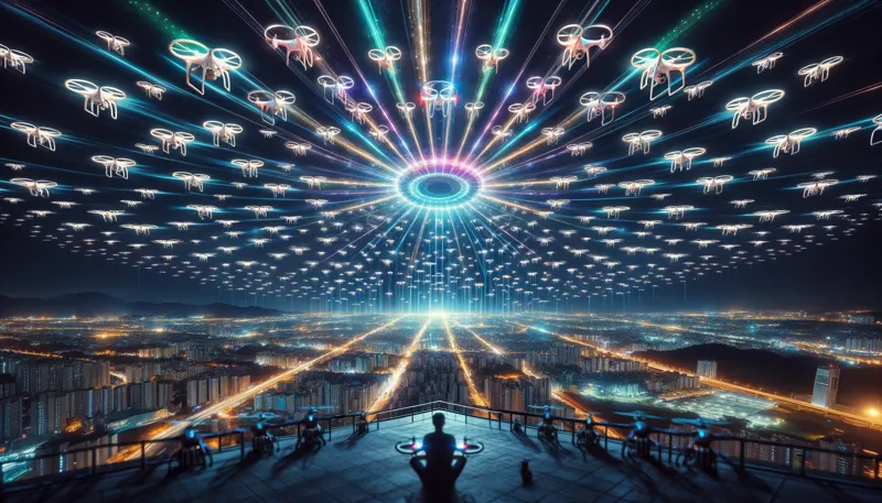 10 imponerande drönaruppvisningar från hela världen