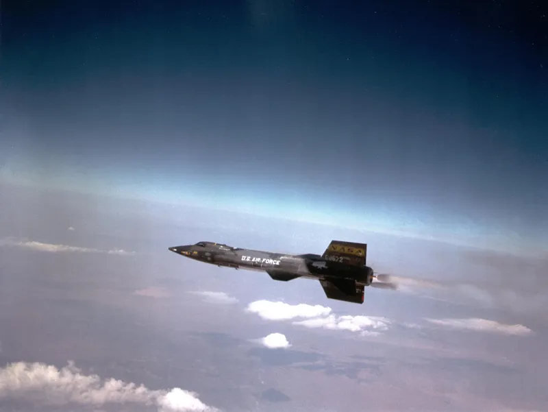 Hur X-15 flög